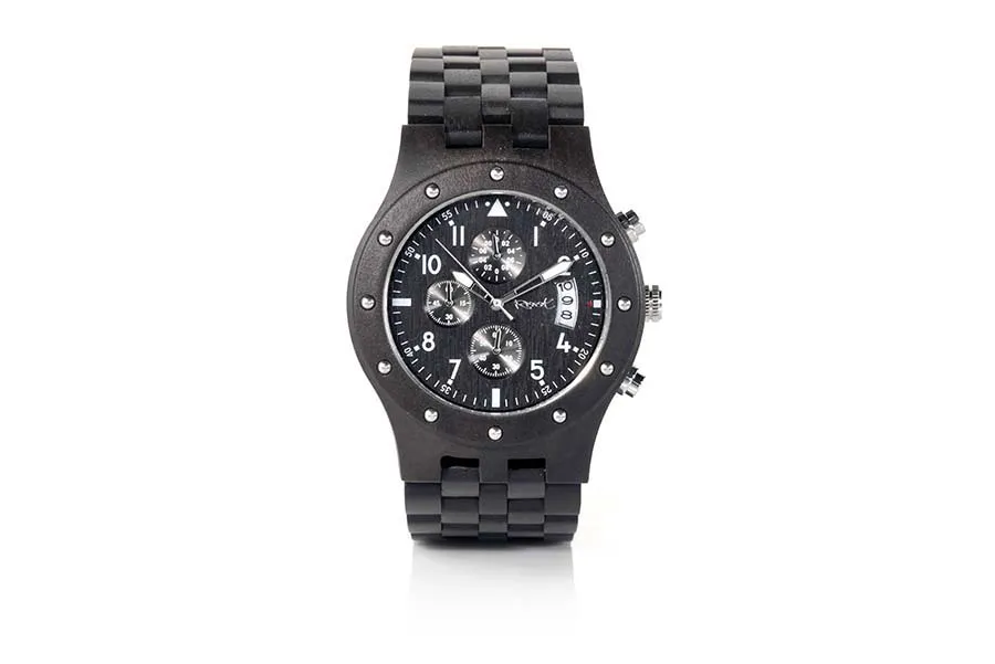 Reloj de Madera Sandal CHRONO NIGHT...  Venta al Por Mayor y Detalle | Root® Watches 